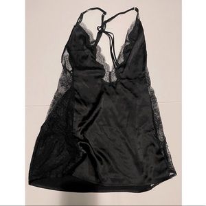 Victoria’s Secret silk slip dress.